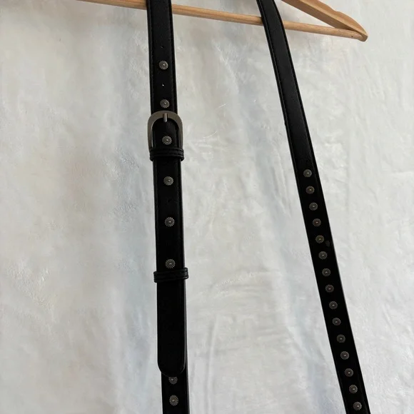 Montana West black leather Fringe Mariposa silver turquoise cross body bag purse - Picture 4 of 16